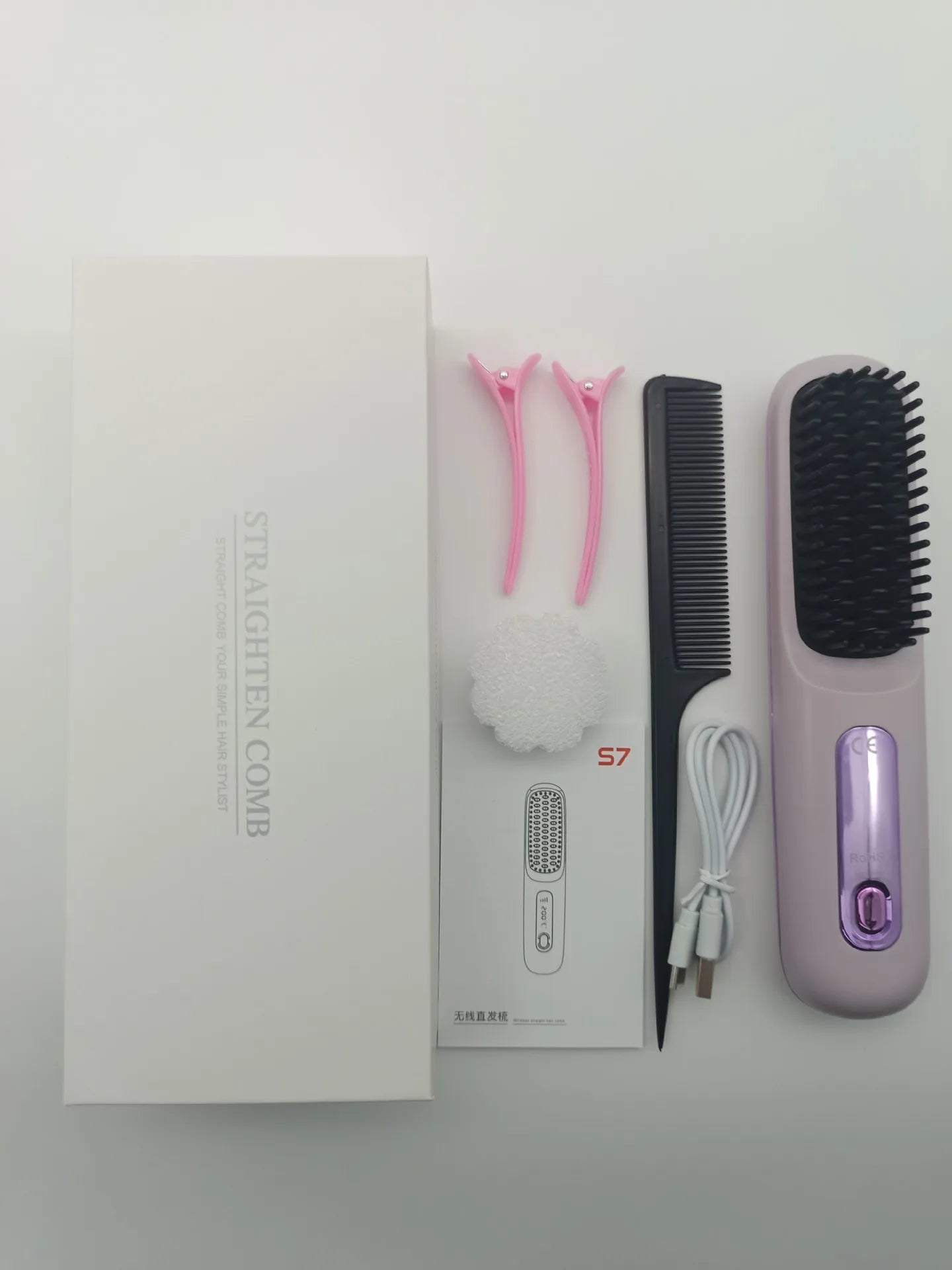 Hair Straightener Brush