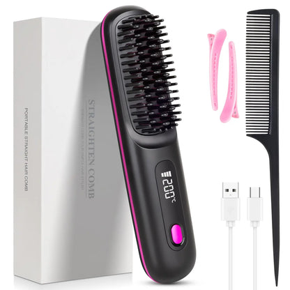 Hair Straightener Brush