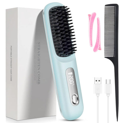 Hair Straightener Brush