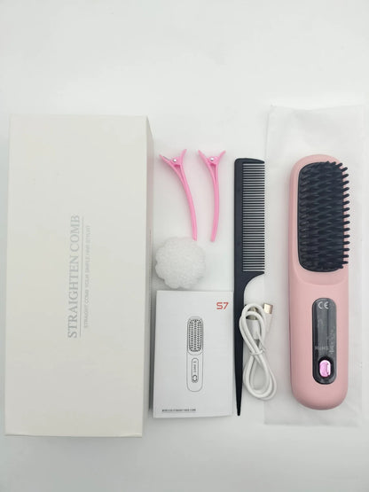 Hair Straightener Brush